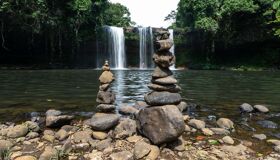 Pakse Waterfalls and Rocks, Laos